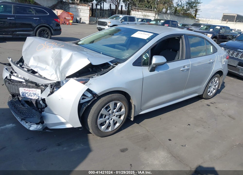 2020 TOYOTA COROLLA VIN: JTDEPRAE7LJ093517