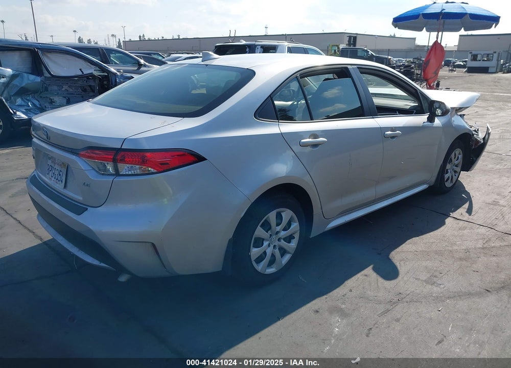 2020 TOYOTA COROLLA VIN: JTDEPRAE7LJ093517
