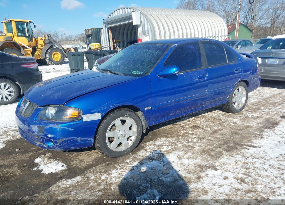 2006 NISSAN SENTRA VIN: 3N1CB51D36L485142