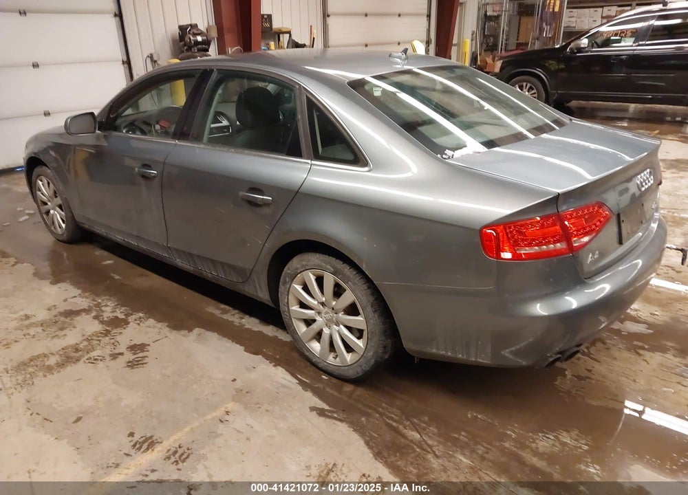 2012 AUDI A4 VIN: WAUBFAFL4CA021881