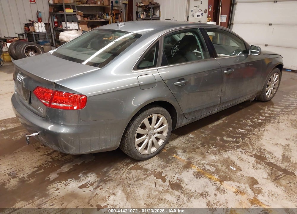 2012 AUDI A4 VIN: WAUBFAFL4CA021881