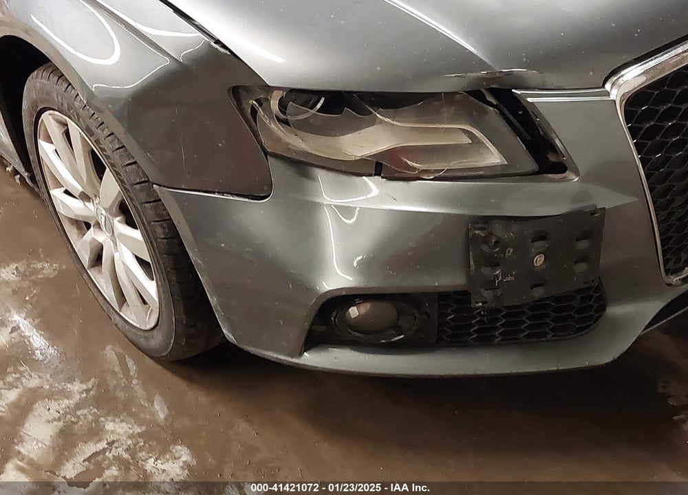 2012 AUDI A4 VIN: WAUBFAFL4CA021881