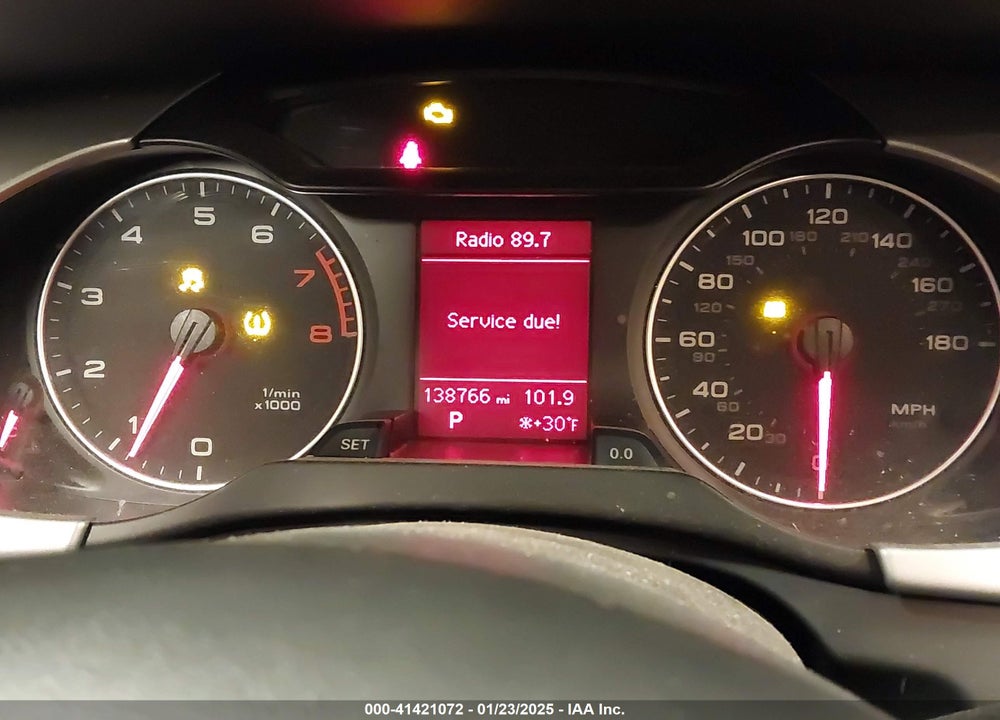 2012 AUDI A4 VIN: WAUBFAFL4CA021881
