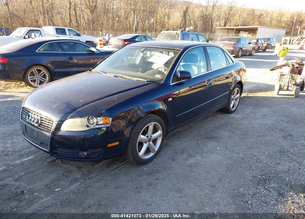 2007 AUDI A4 3.2 VIN: WAUDH78E47A089592