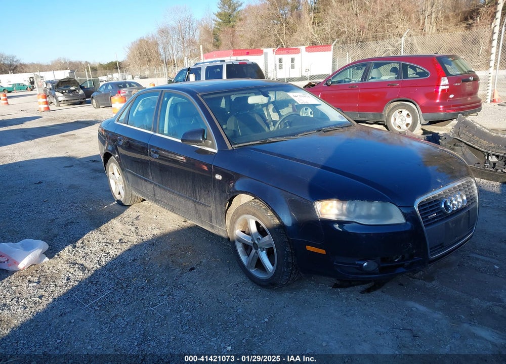 2007 AUDI A4 3.2 VIN: WAUDH78E47A089592