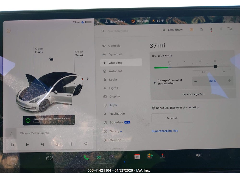 2021 TESLA MODEL 3 STANDARD RANGE PLUS REAR-WHEEL DRIVE VIN: 5YJ3E1EA7MF976211