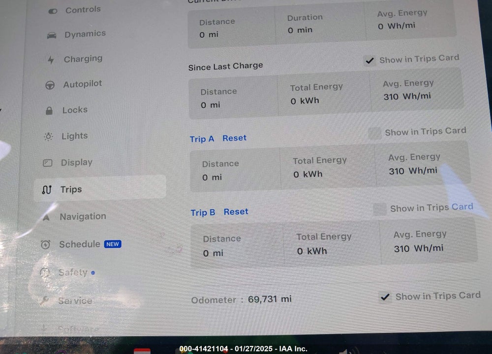 2021 TESLA MODEL 3 STANDARD RANGE PLUS REAR-WHEEL DRIVE VIN: 5YJ3E1EA7MF976211