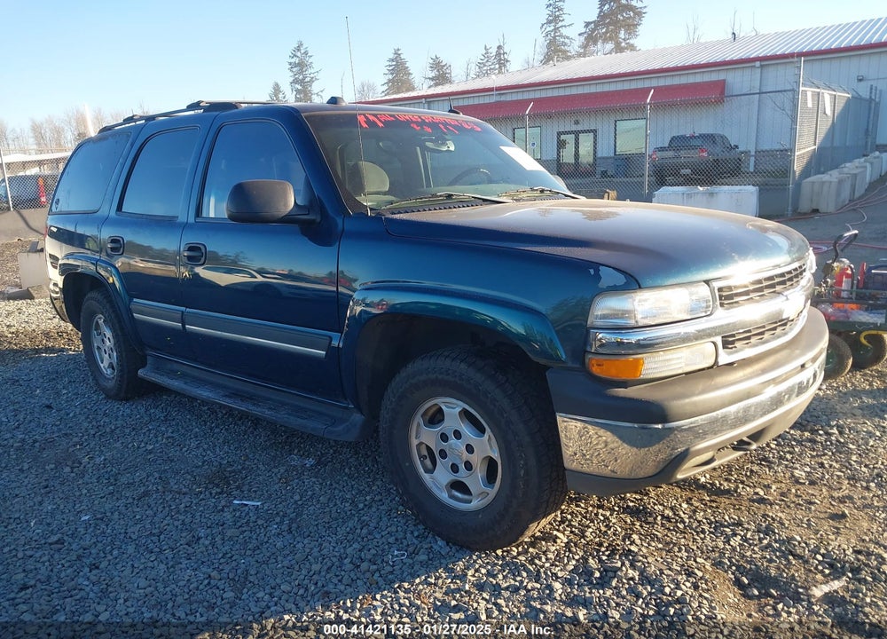 2005 CHEVROLET TAHOE LS VIN: 1GNEK13T15J196213