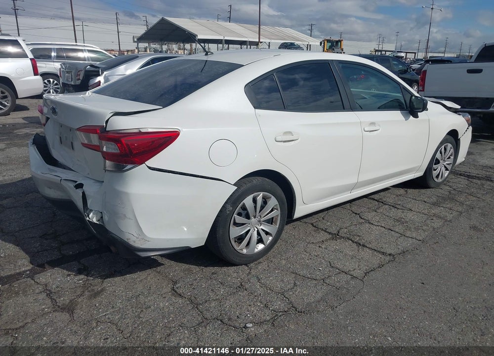 2019 SUBARU IMPREZA VIN: 4S3GKAA61K1610214