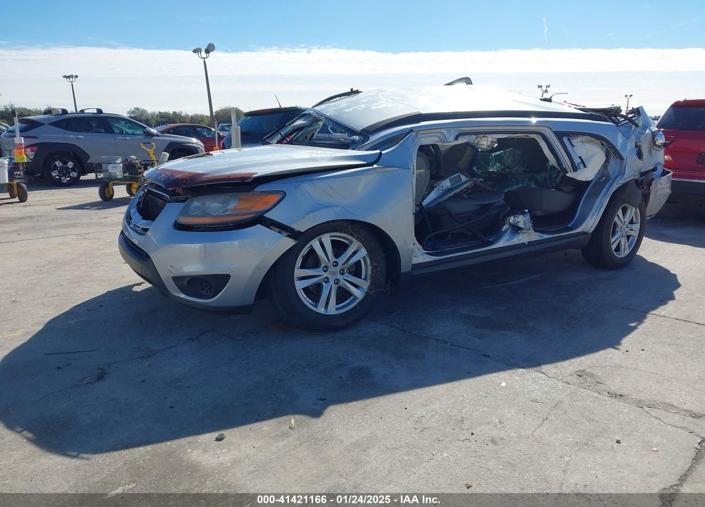 2010 HYUNDAI SANTA FE GLS VIN: 5NMSG3AB8AH402663