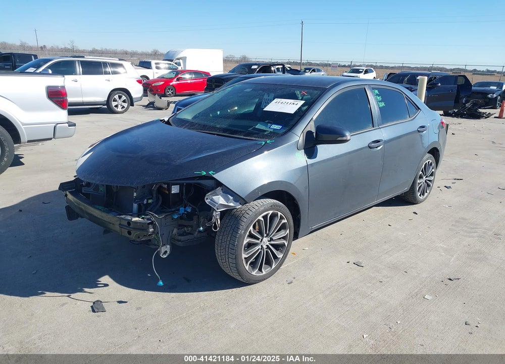 2016 TOYOTA COROLLA VIN: 5YFBURHE2GP432106