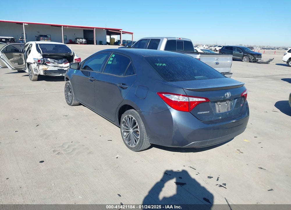 2016 TOYOTA COROLLA VIN: 5YFBURHE2GP432106