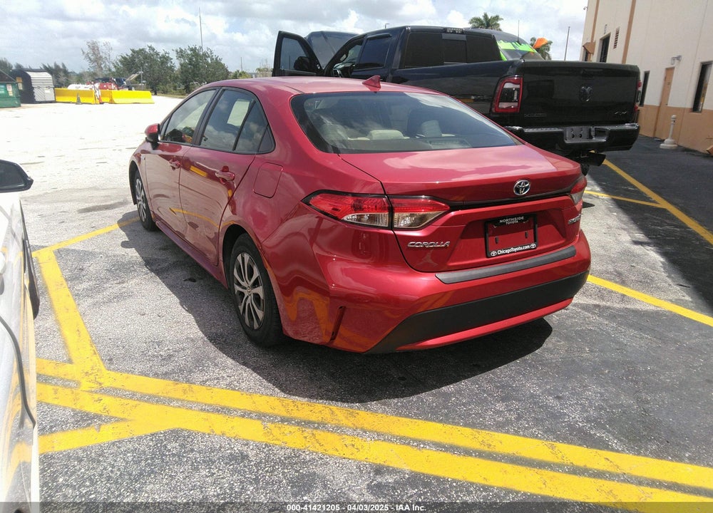 2021 TOYOTA COROLLA HYBRID LE VIN: JTDEAMDE5MJ012662