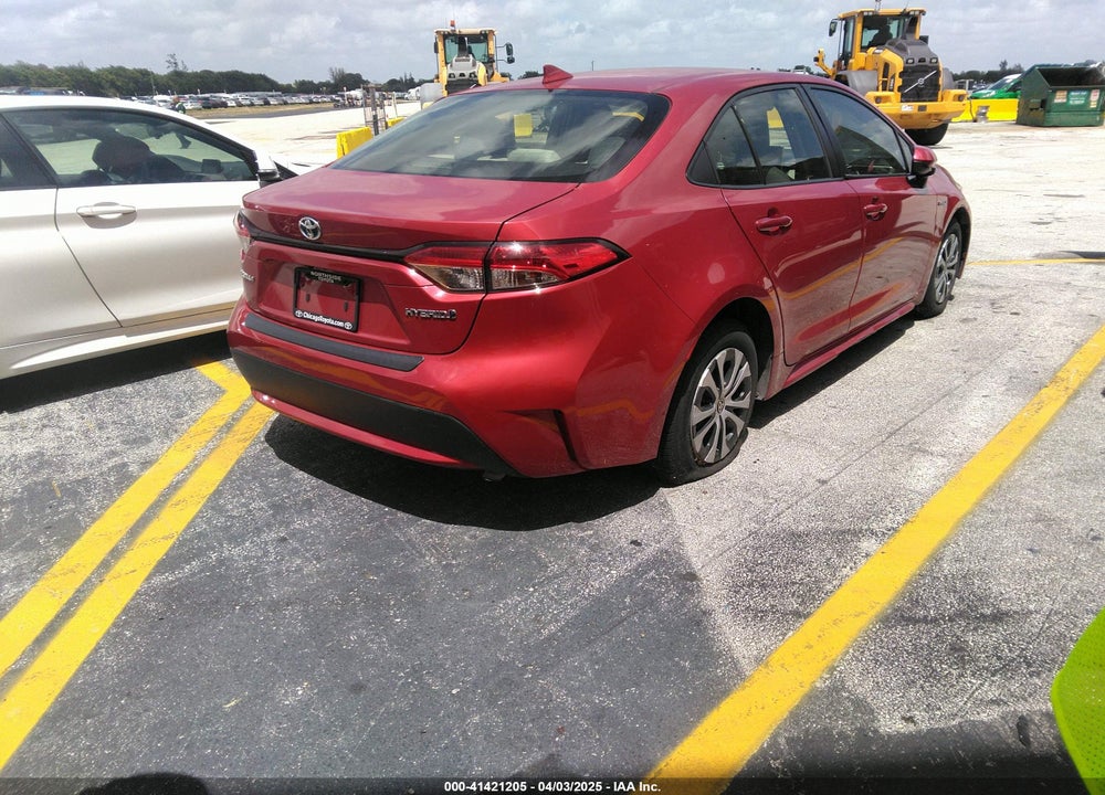 2021 TOYOTA COROLLA HYBRID LE VIN: JTDEAMDE5MJ012662