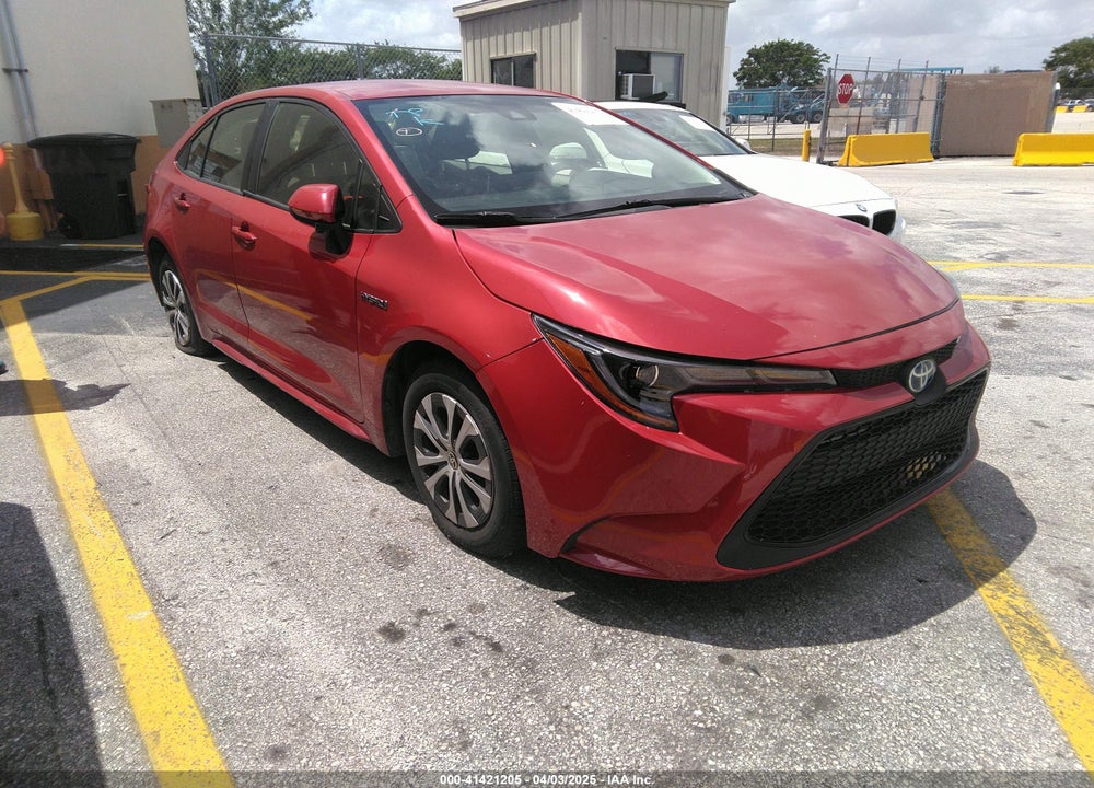 2021 TOYOTA COROLLA HYBRID LE VIN: JTDEAMDE5MJ012662