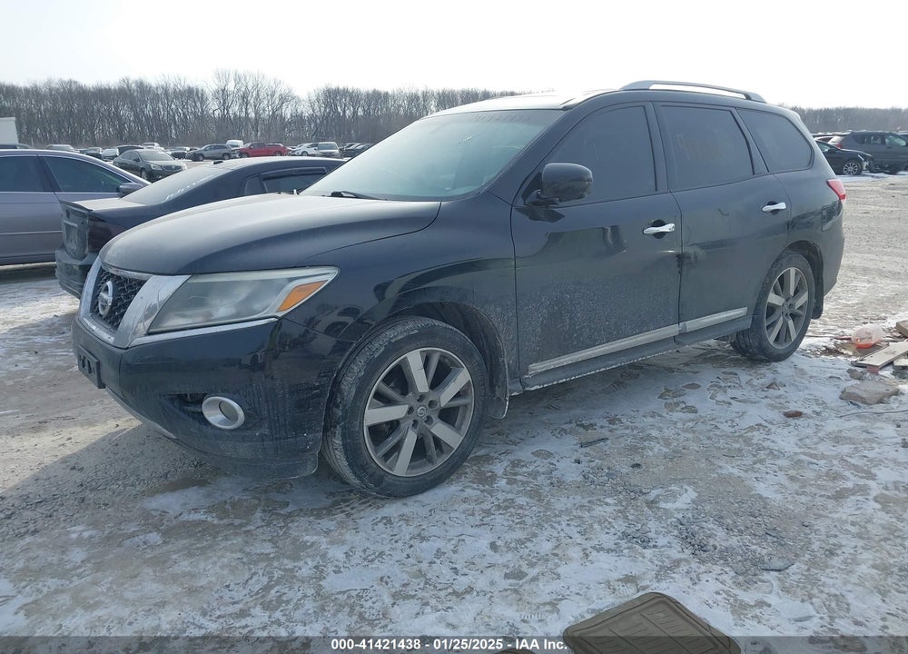 2014 NISSAN PATHFINDER PLATINUM VIN: 5N1AR2MM1EC702655