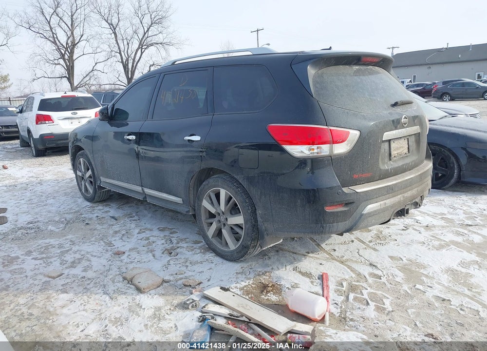 2014 NISSAN PATHFINDER PLATINUM VIN: 5N1AR2MM1EC702655