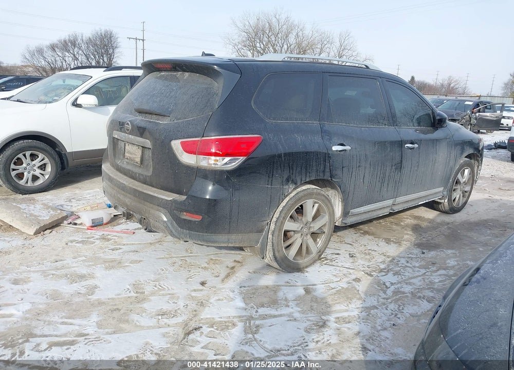 2014 NISSAN PATHFINDER PLATINUM VIN: 5N1AR2MM1EC702655