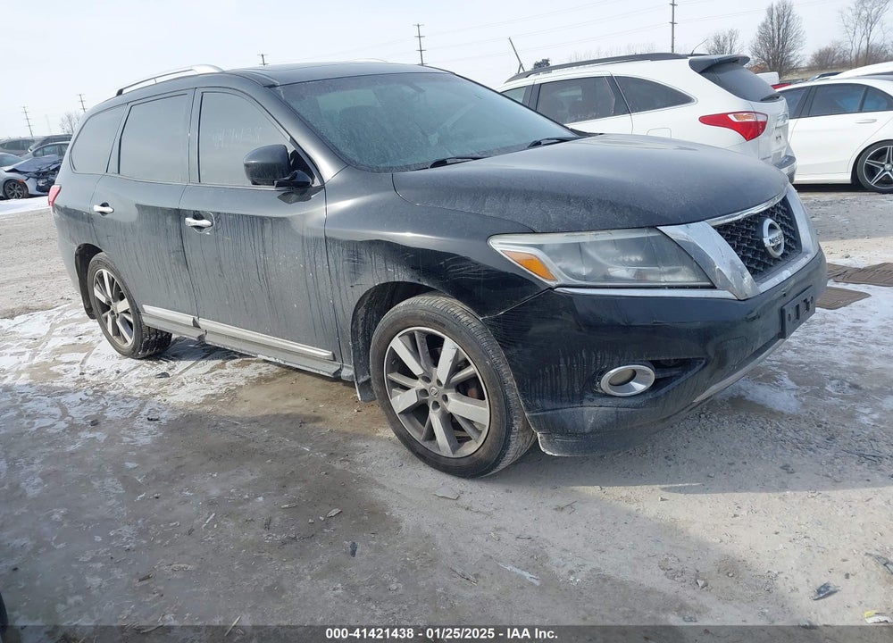 2014 NISSAN PATHFINDER PLATINUM VIN: 5N1AR2MM1EC702655