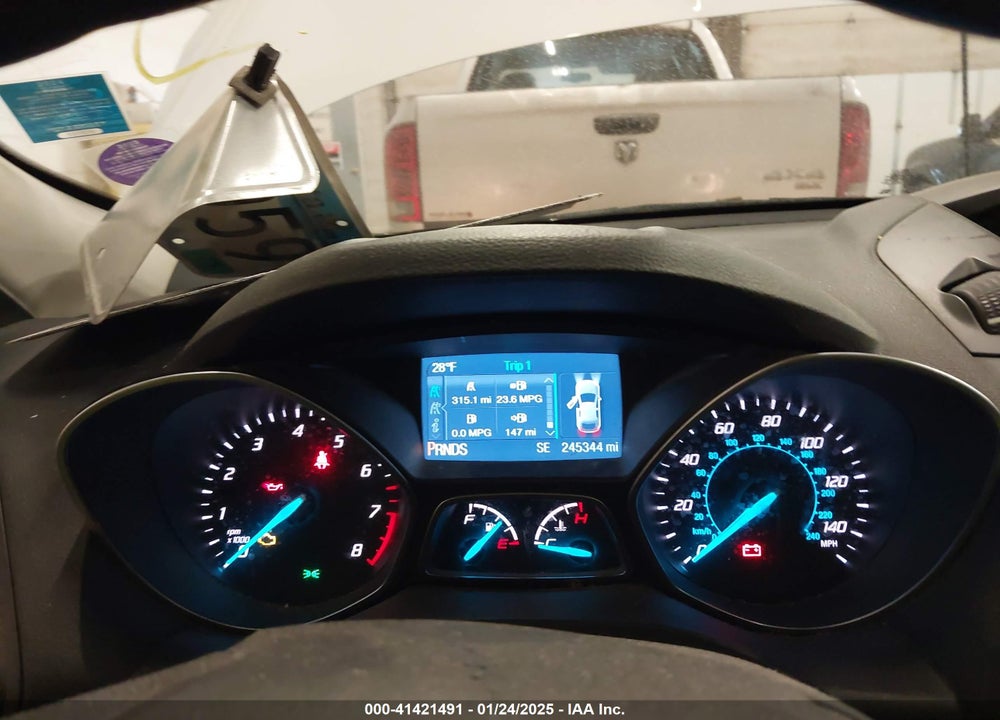 2015 FORD ESCAPE S VIN: 1FMCU0F7XFUC79573