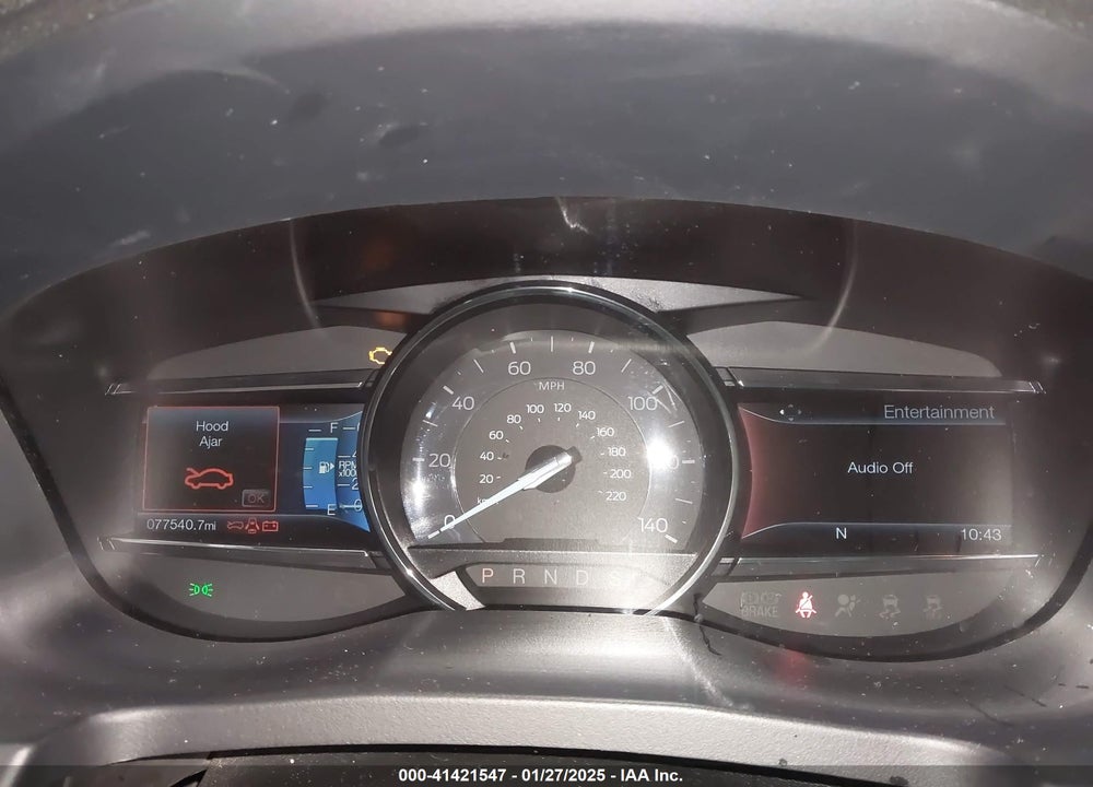 2017 FORD EXPLORER SPORT VIN: 1FM5K8GT7HGE12400