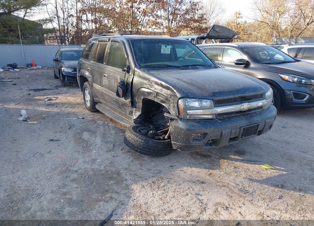 2003 CHEVROLET TRAILBLAZER LS VIN: 1GNDT13S732132362