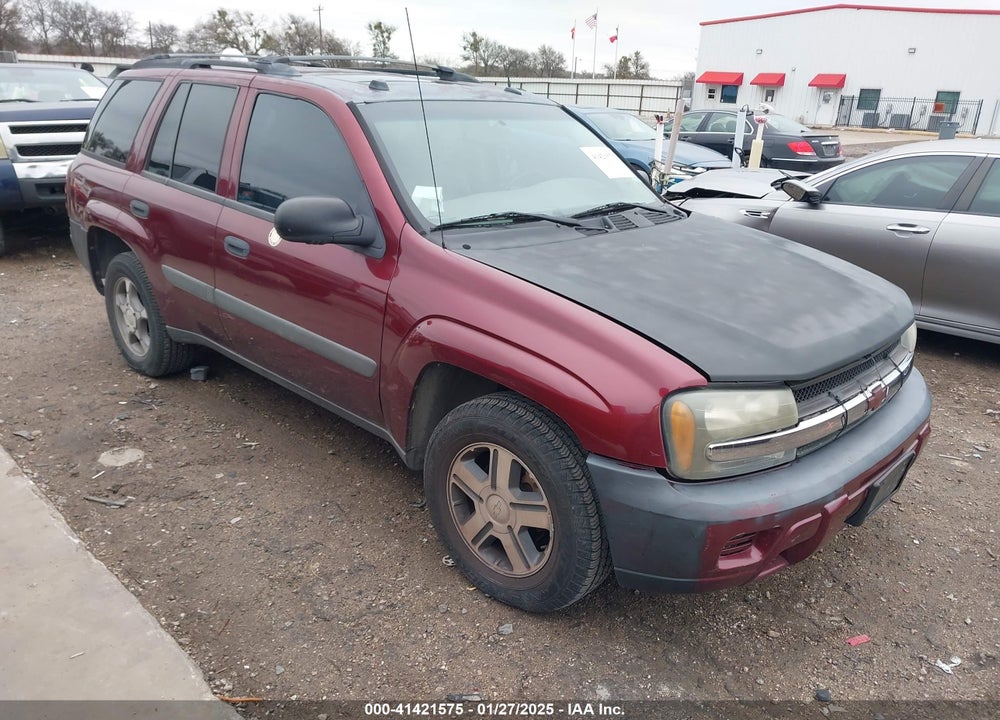 2005 CHEVROLET TRAILBLAZER LS VIN: 1GNDS13S752110660