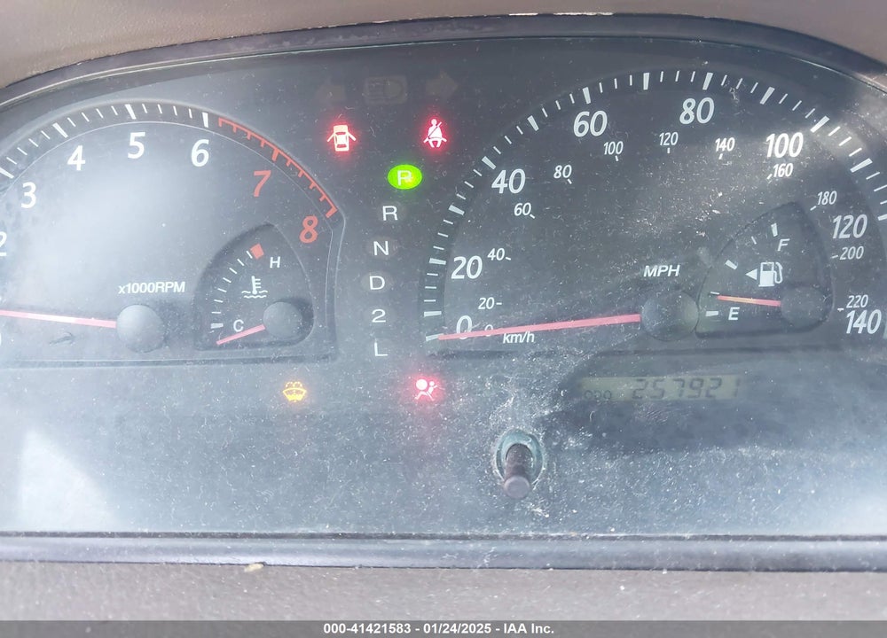 2002 TOYOTA CAMRY LE VIN: 4T1BE32K92U618449