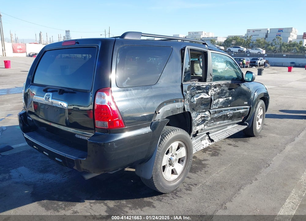 2007 TOYOTA 4RUNNER SR5 V6 VIN: JTEZU14R778084335