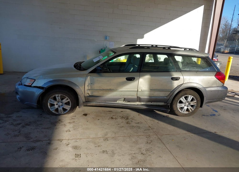 2005 SUBARU OUTBACK 2.5I VIN: 4S4BP61C357340382