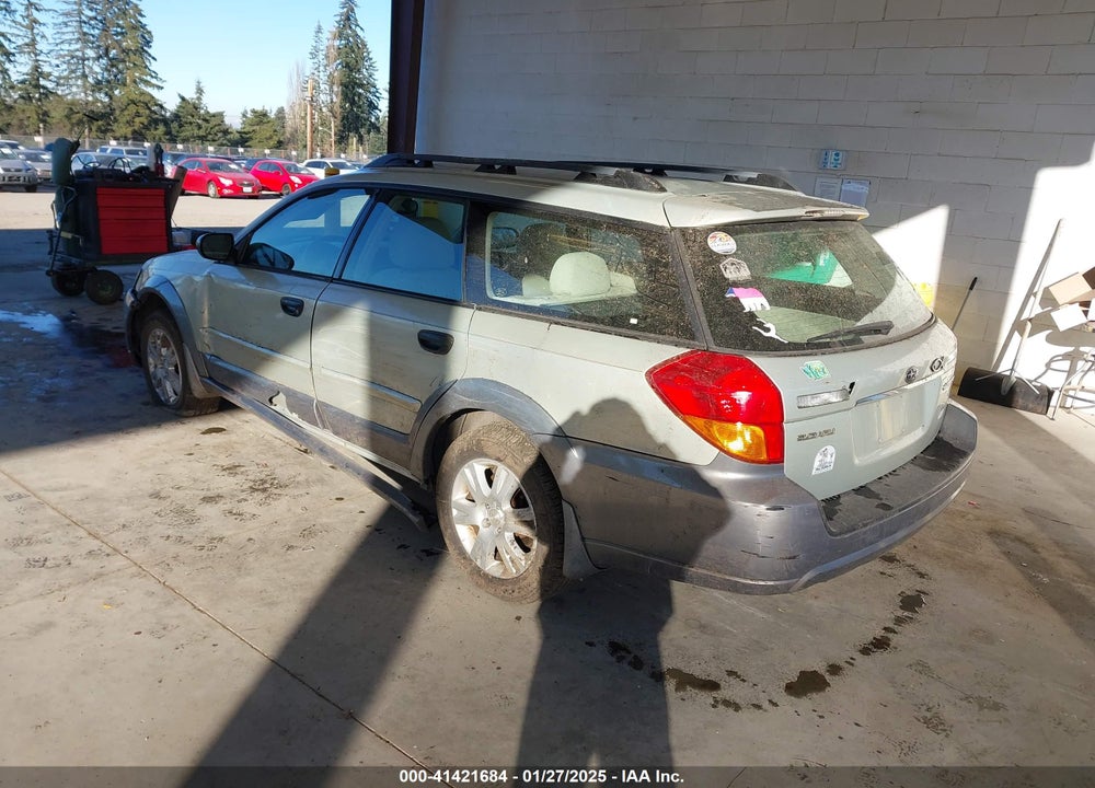 2005 SUBARU OUTBACK 2.5I VIN: 4S4BP61C357340382