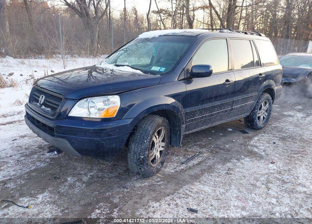2004 HONDA PILOT EX-L VIN: 2HKYF18554H551010