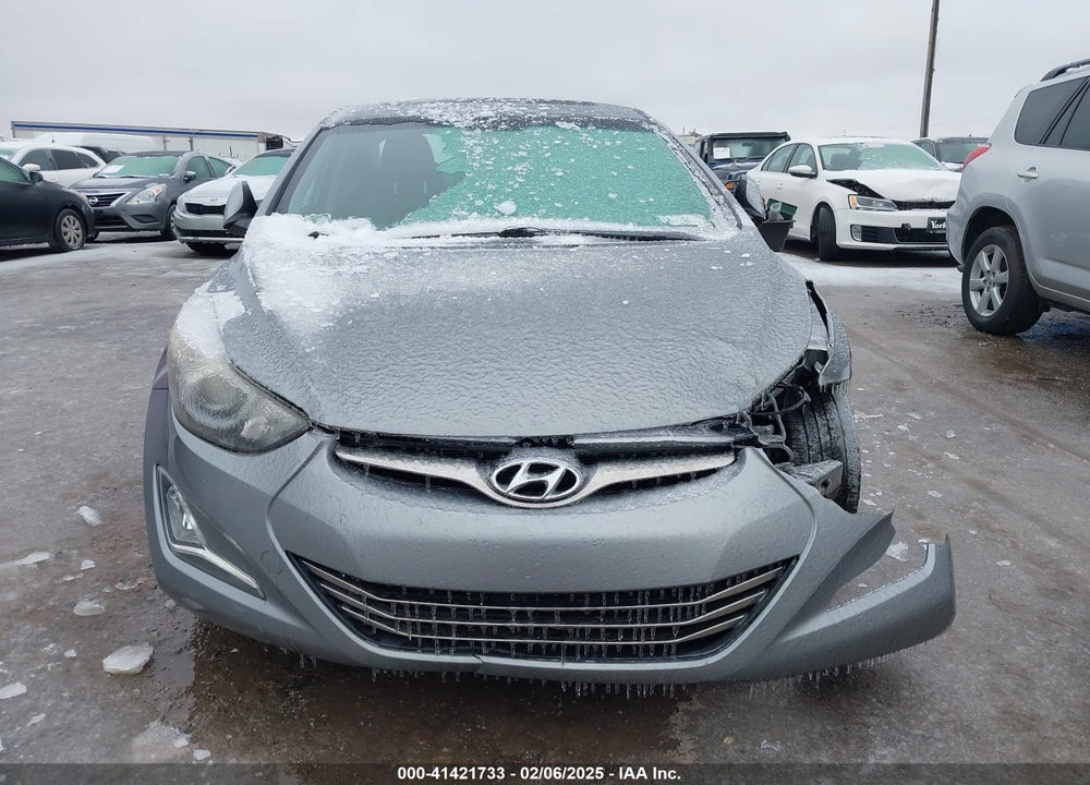 2015 HYUNDAI ELANTRA VIN: KMHDH4AH8FU382779