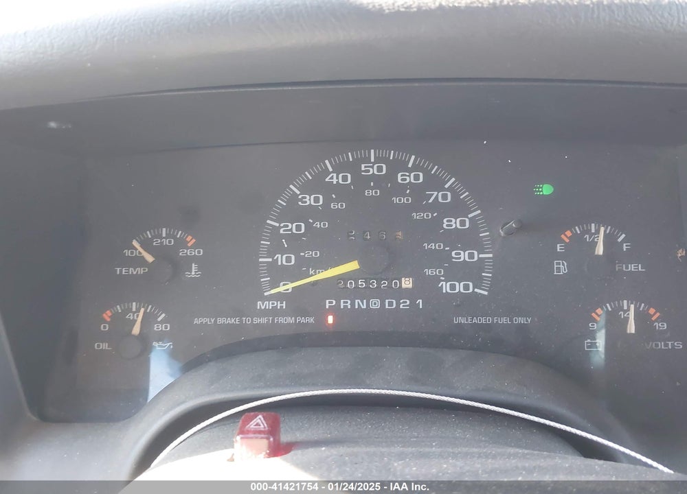 1996 CHEVROLET BLAZER VIN: 1GNCS13W7T2219261