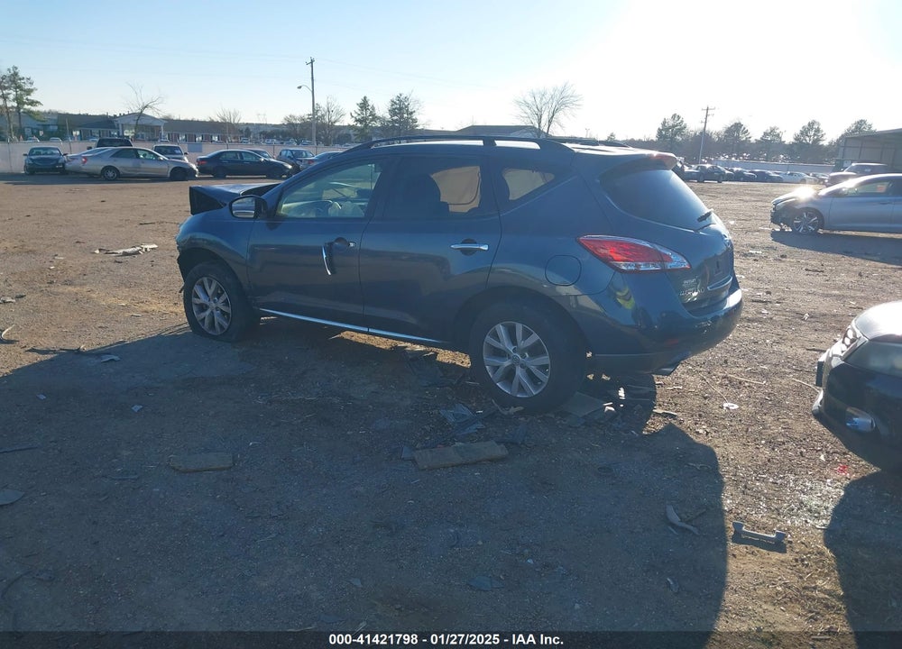 2013 NISSAN MURANO SV VIN: JN8AZ1MW8DW315697