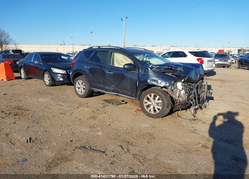 2013 NISSAN MURANO SV VIN: JN8AZ1MW8DW315697