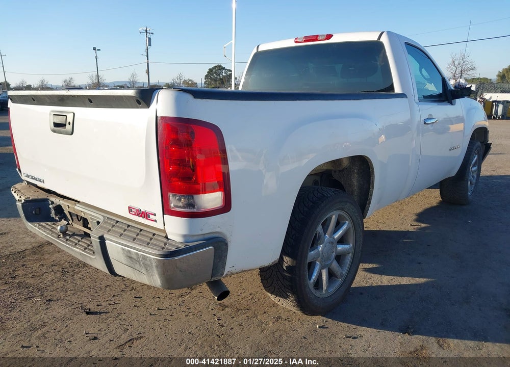 2011 GMC SIERRA 1500 WORK TRUCK VIN: 1GTN1TEX2BZ464528