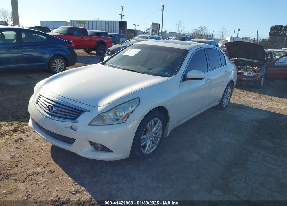 2011 INFINITI G37X VIN: JN1CV6AR3BM354446