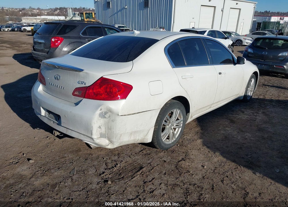 2011 INFINITI G37X VIN: JN1CV6AR3BM354446