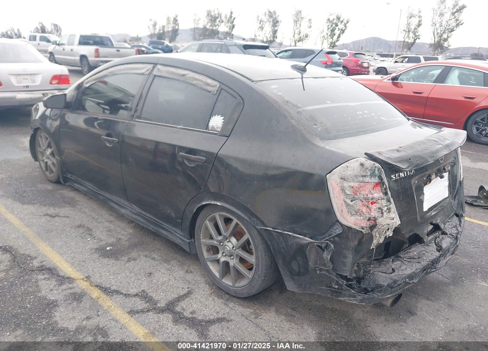 2011 NISSAN SENTRA SE-R SPEC V VIN: 3N1CB6AP8BL609223