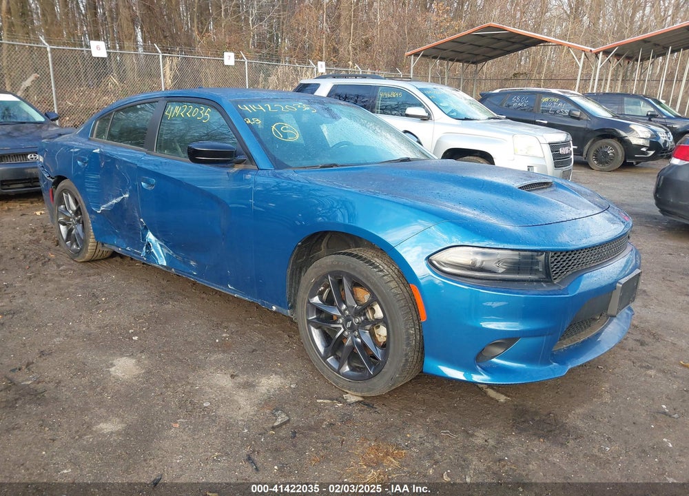 2022 DODGE CHARGER GT AWD VIN: 2C3CDXMG7NH163530
