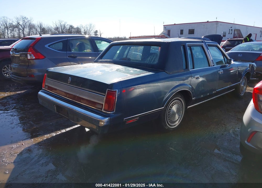1988 LINCOLN TOWN CAR VIN: 1LNBM81F7JY628554