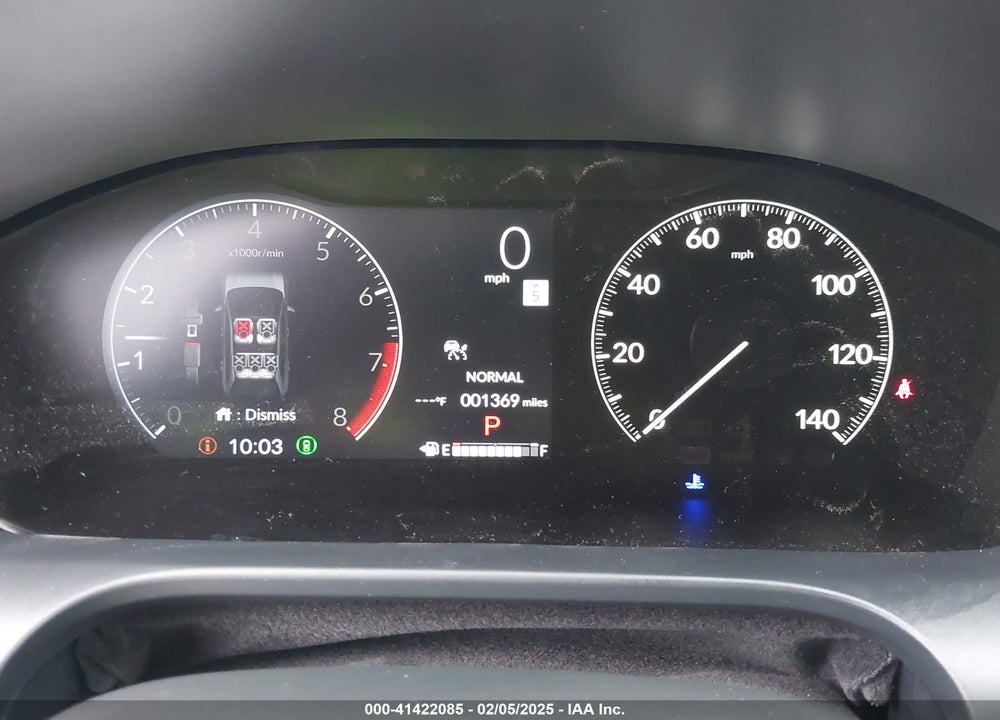 2025 HONDA HR-V VIN: 3CZRZ2H52SM734383