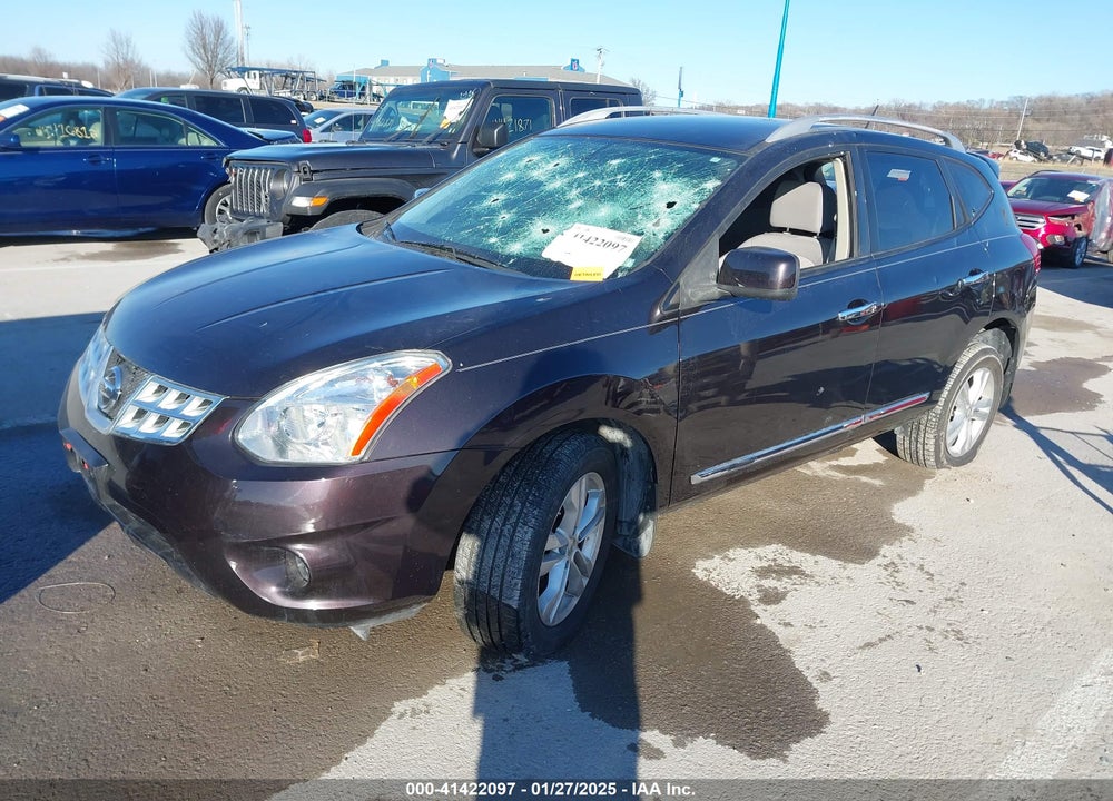 2013 NISSAN ROGUE SV VIN: JN8AS5MV1DW109818