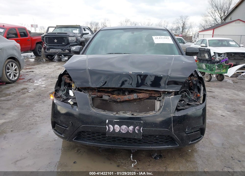 2010 KIA RIO LX VIN: KNADH4A3XA6634857