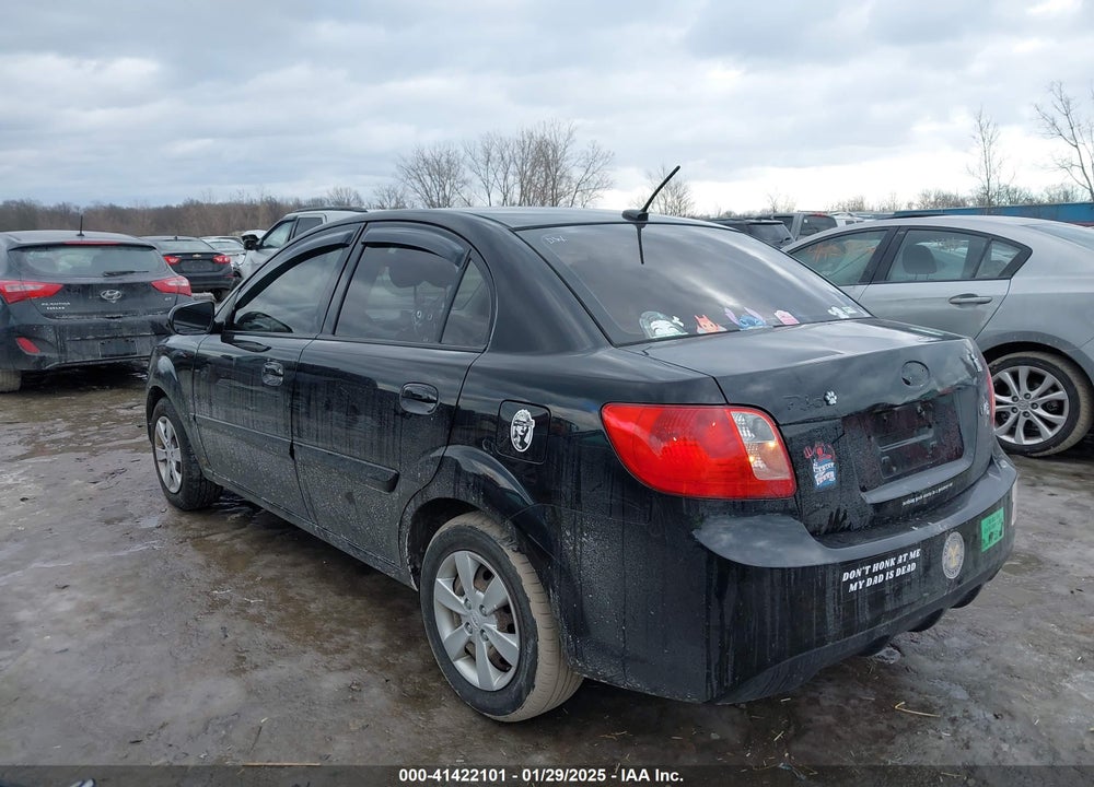 2010 KIA RIO LX VIN: KNADH4A3XA6634857