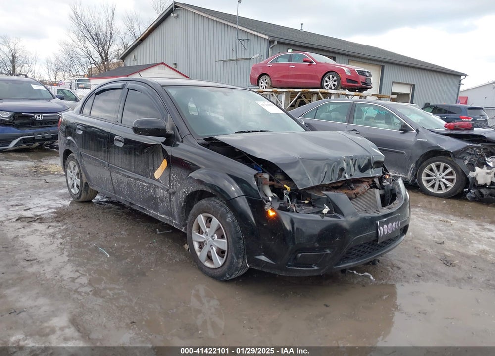 2010 KIA RIO LX VIN: KNADH4A3XA6634857