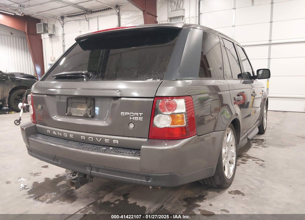 2006 LAND ROVER RANGE ROVER SPORT HSE VIN: SALSF25446A929750