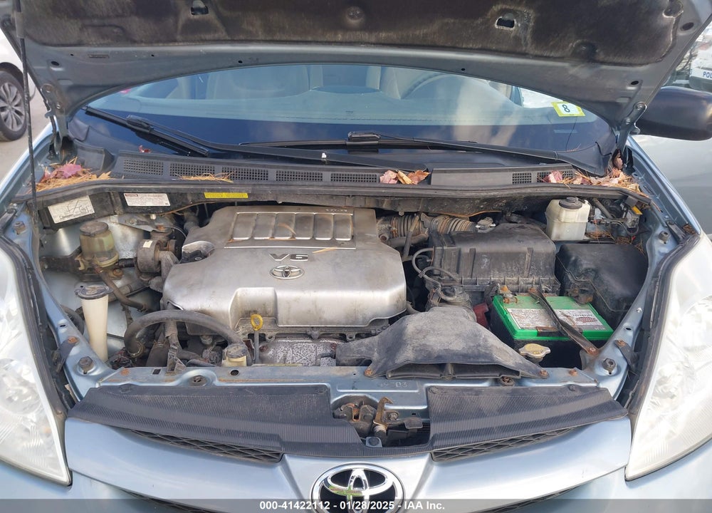 2008 TOYOTA SIENNA CE VIN: 5TDZK23C88S192327