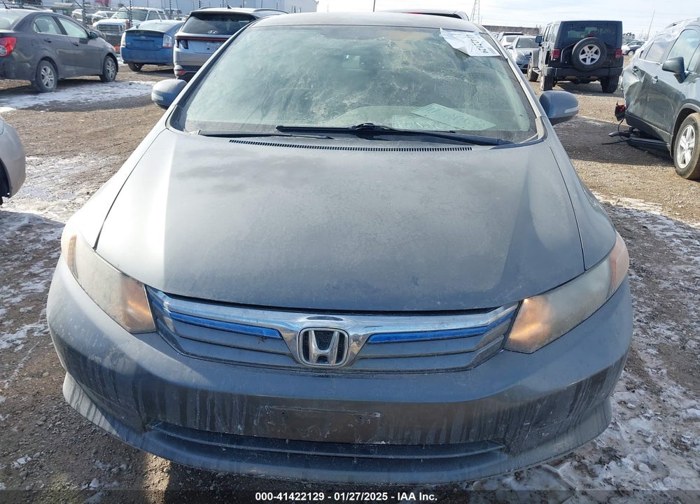 2012 HONDA CIVIC HYBRID VIN: JHMFB4F26CS004260